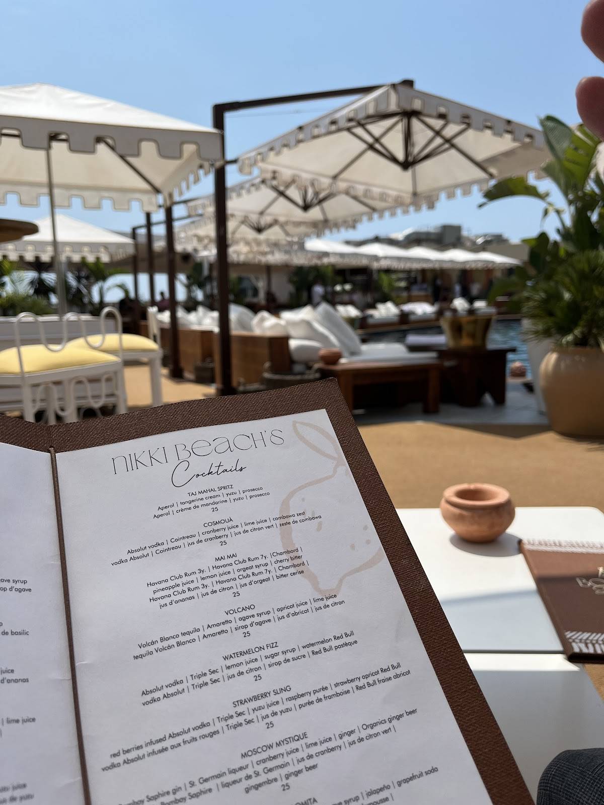 Menu Au Nikki Beach Fairmont Monte Carlo Restaurant Monaco 12 Av Des Menu Au Nikki Beach Fairmont Monte Carlo Restaurant Monaco 12 Av Des