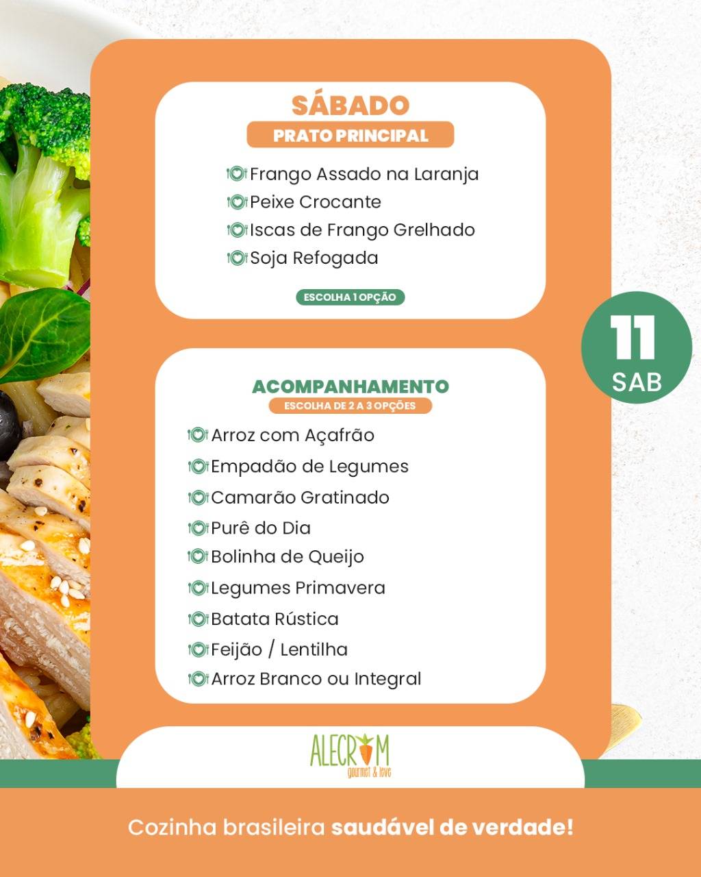 Restaurante Alecrim cardápio