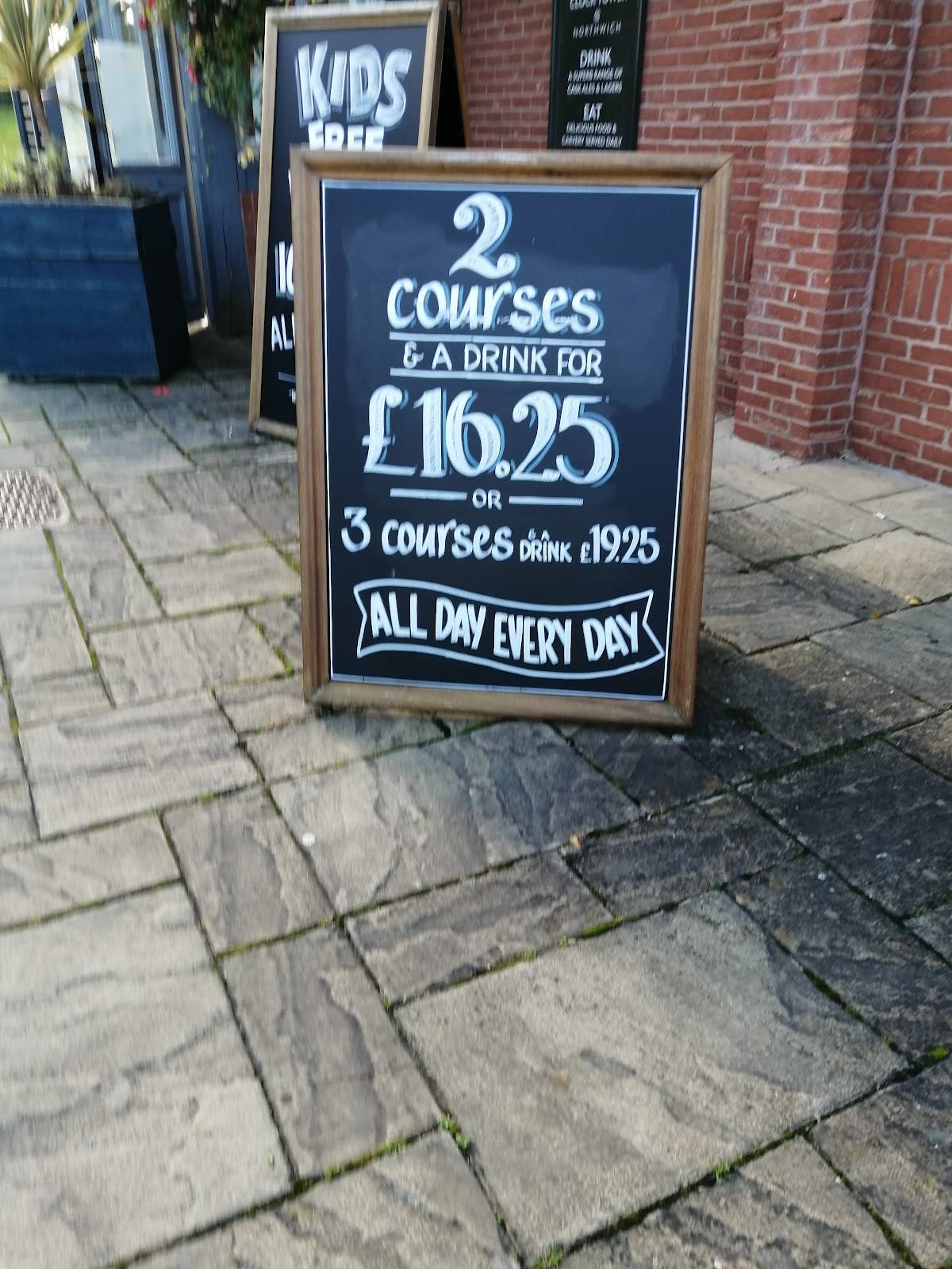 Menu at Clock Tower pub & bar, Northwich