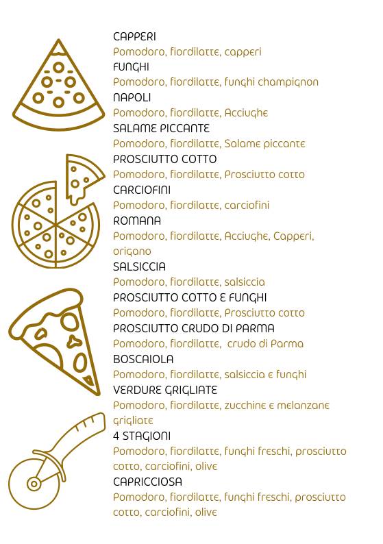 Menu di Osteria Pizzeria Montecavallo 