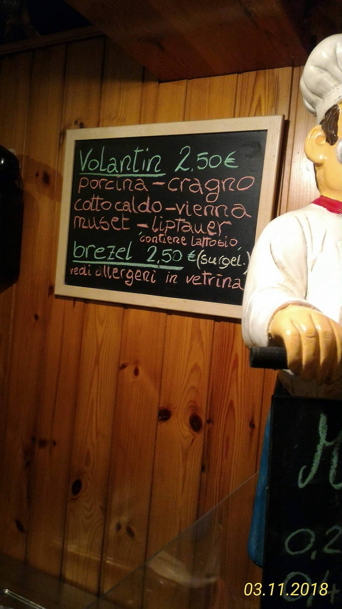 Menu di Osteria Porco Diavolo 