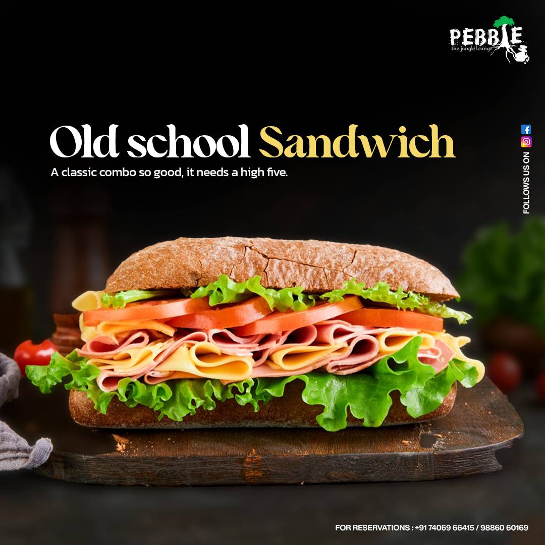 PEBBLE The Jungle Lounge menu