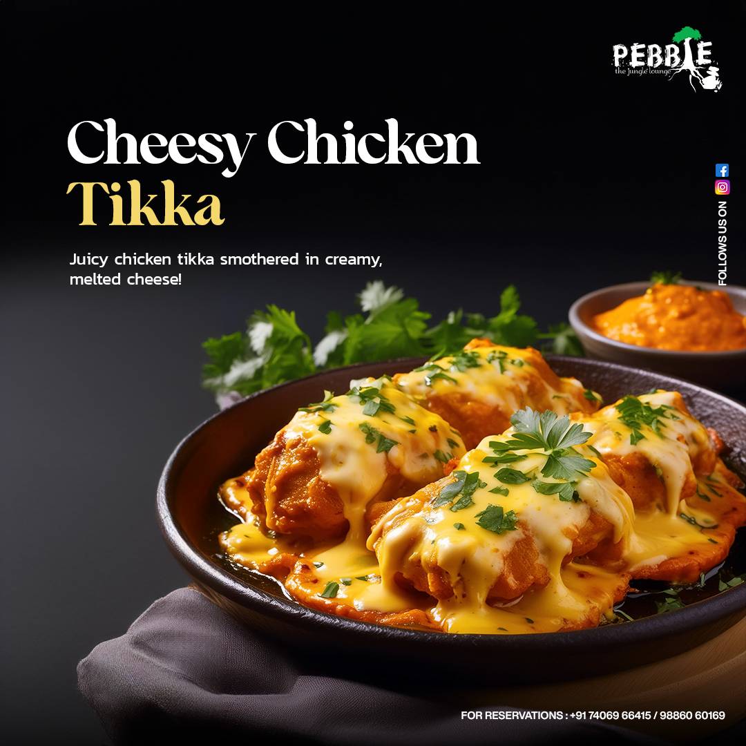 PEBBLE The Jungle Lounge menu