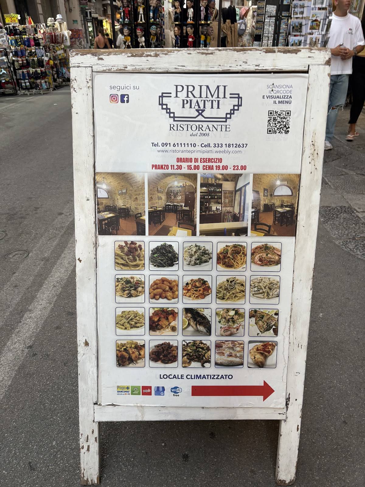 Menu di RISTORANTE PRIMI PIATTI 