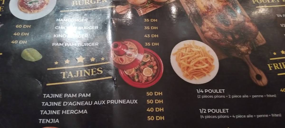 Menu de PamPam