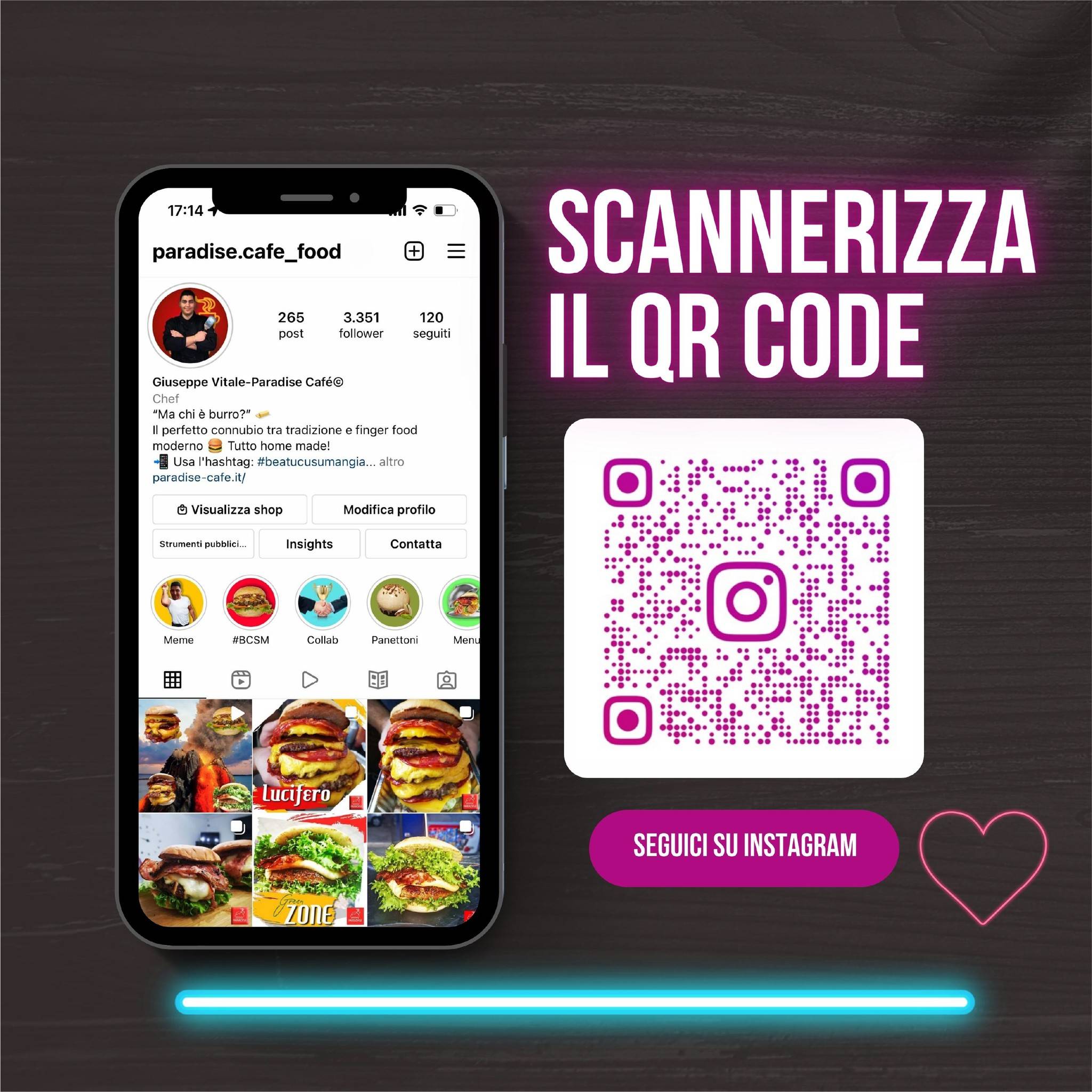 Menu di Paradise Café 