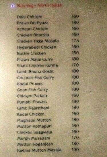Pascah Multicuisine Restaurant menu