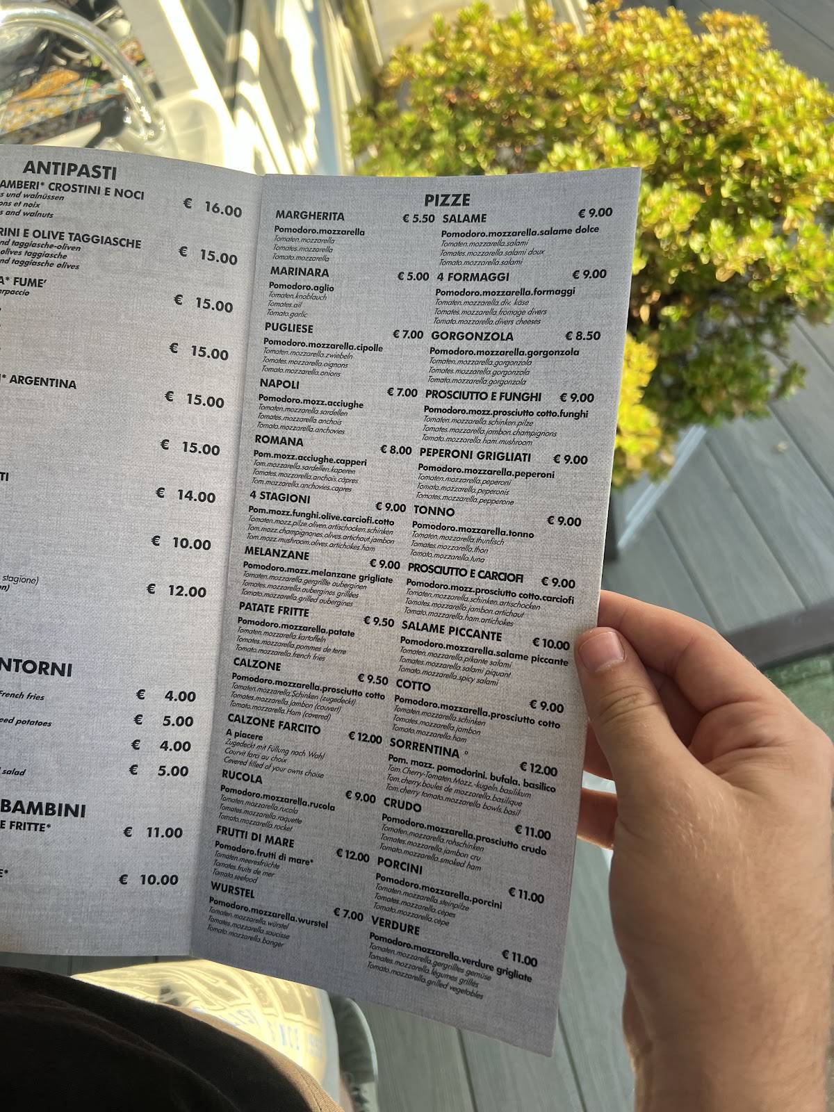 Menu di Pascale Restaurant 
