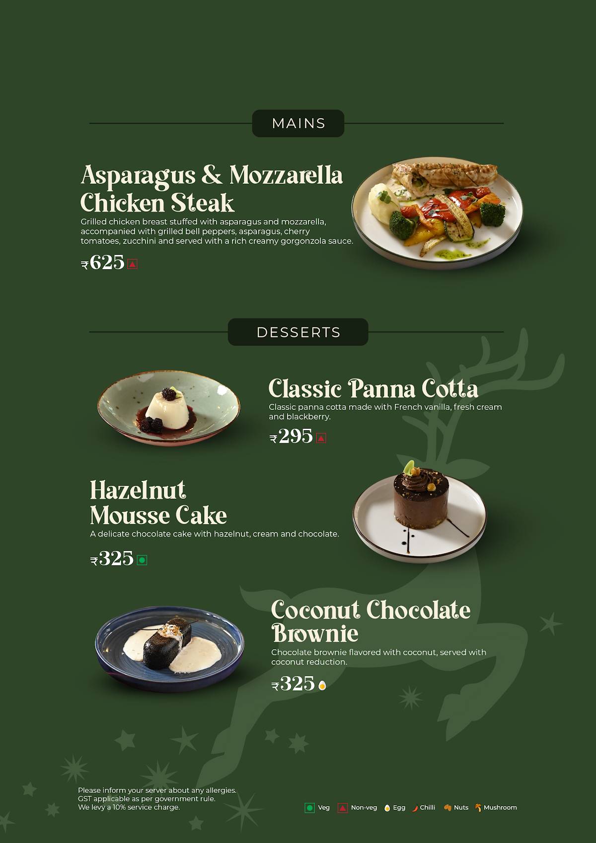 Pasta Street Koramangala menu