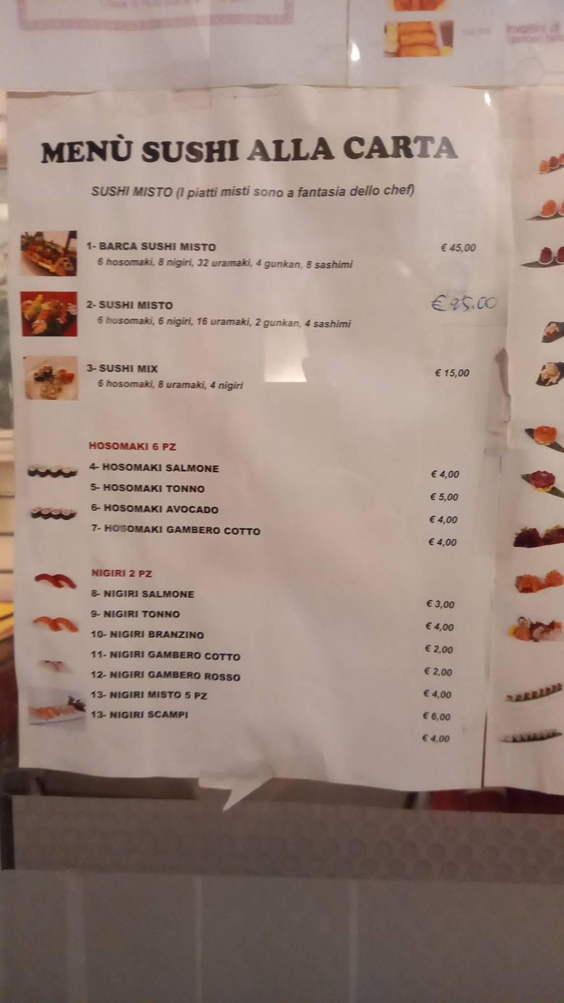 Menu di Pechino 