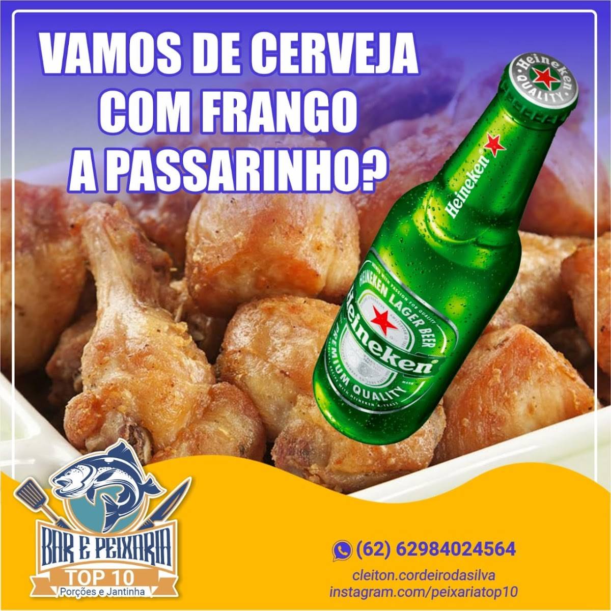 Peixaria top 10 cardápio