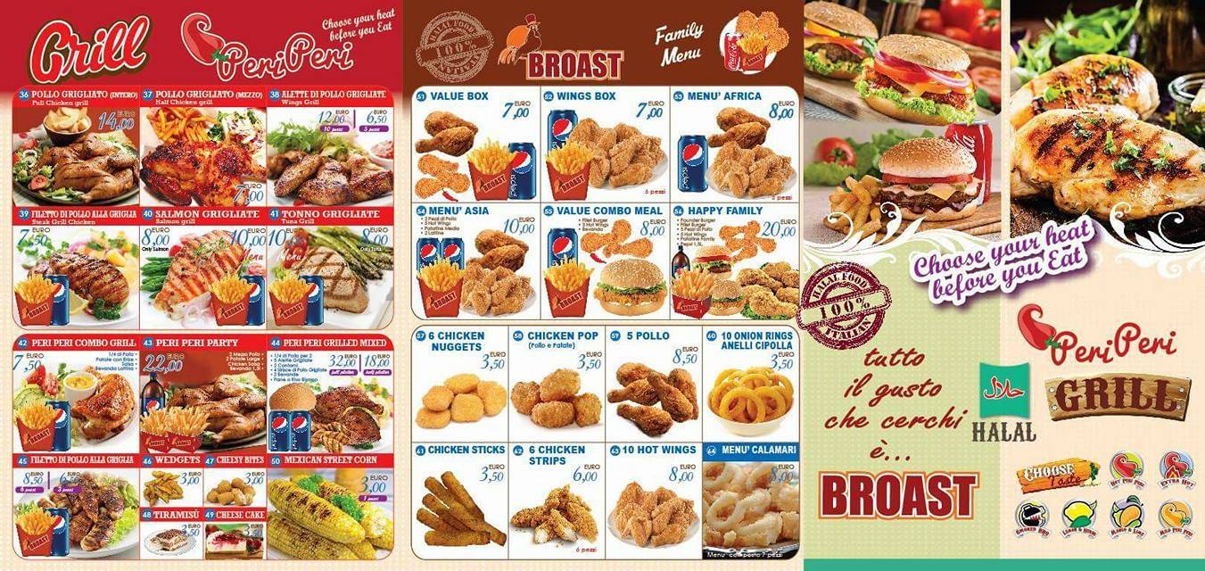 Menu di Peri Peri Halal Grill 
