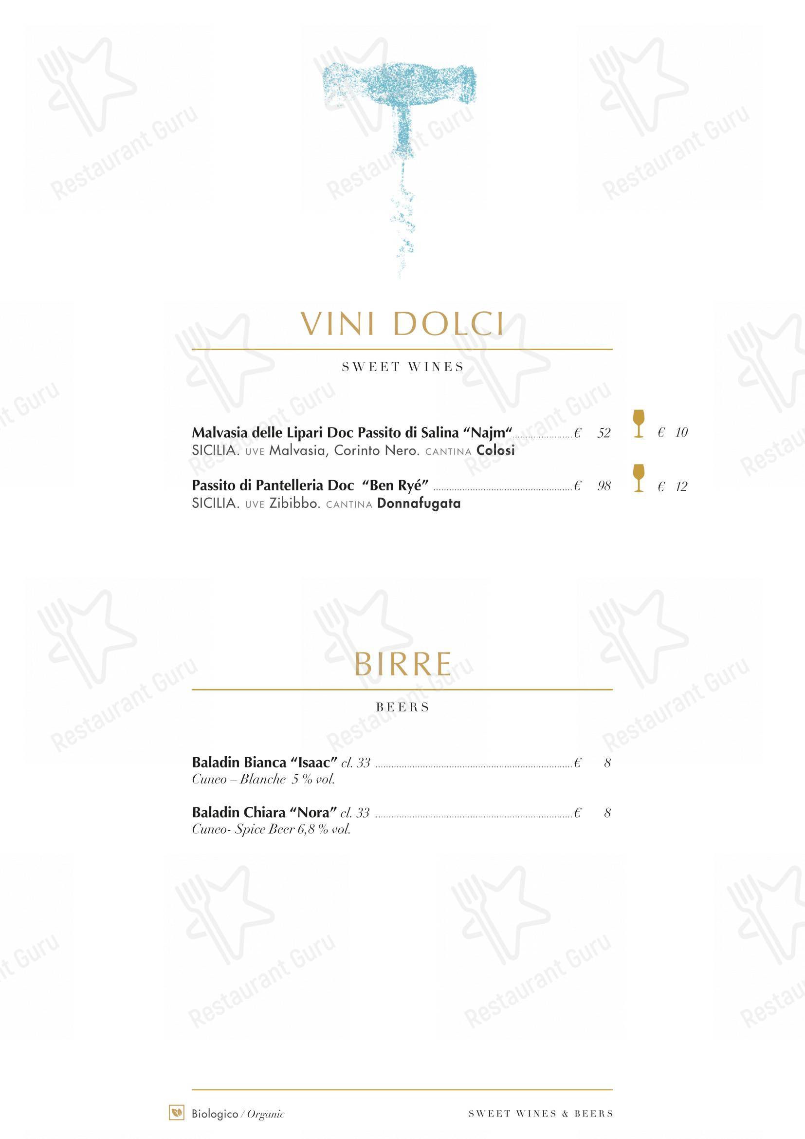 Основное меню per Ristorante Pesciolino ristorante