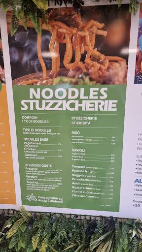 Menu di Pinsaké Party 