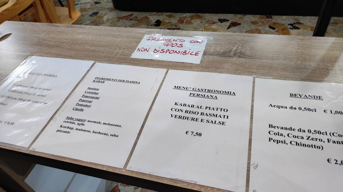 Menu di Pizza Express 