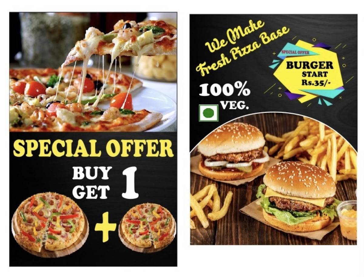 Pizza World menu