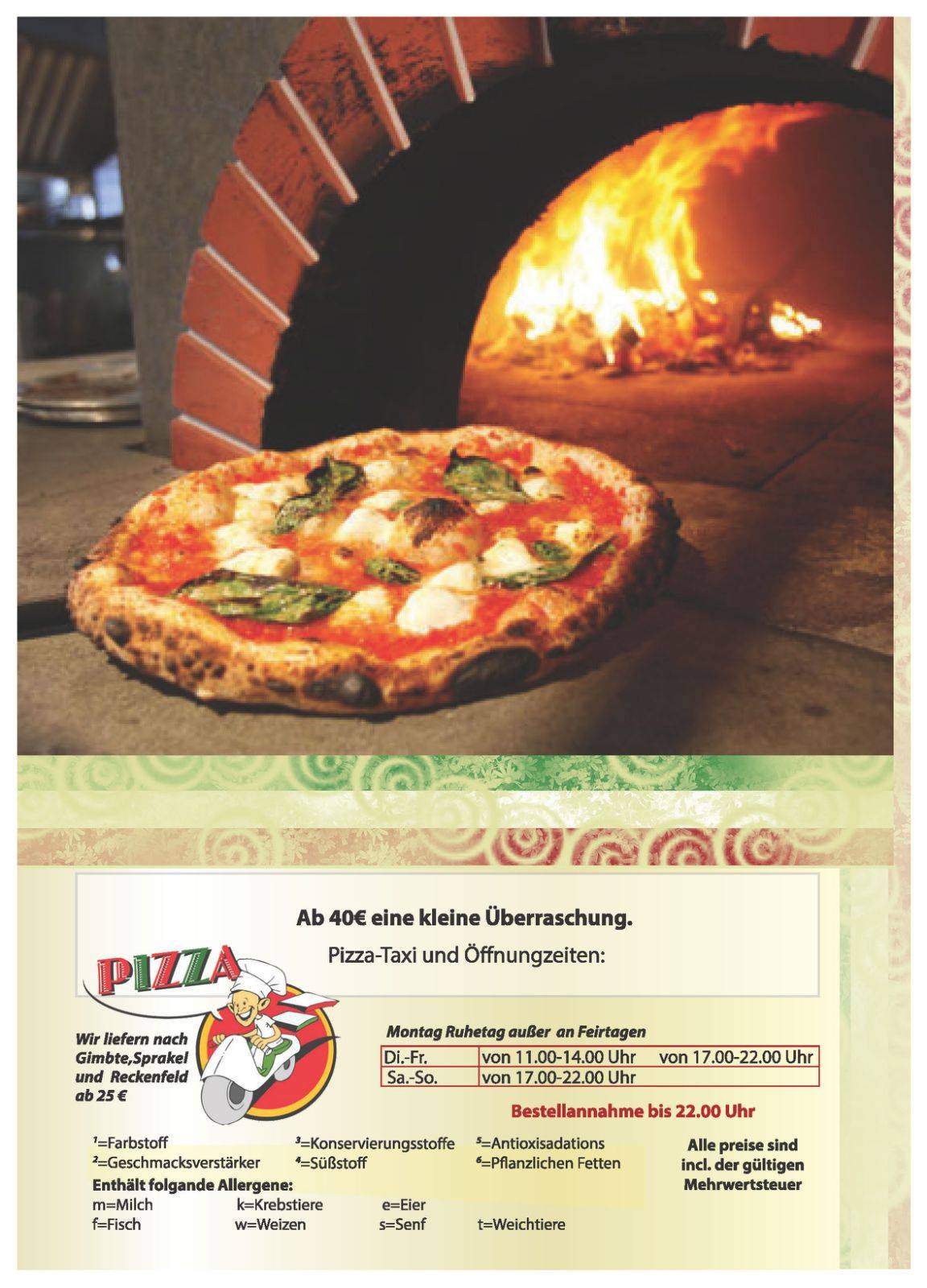 Pizza In Greven