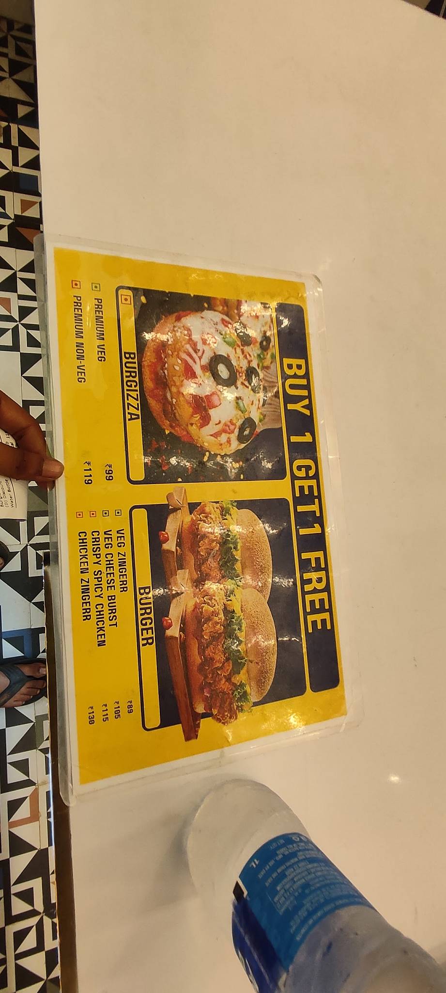 Pizzalicious House menu