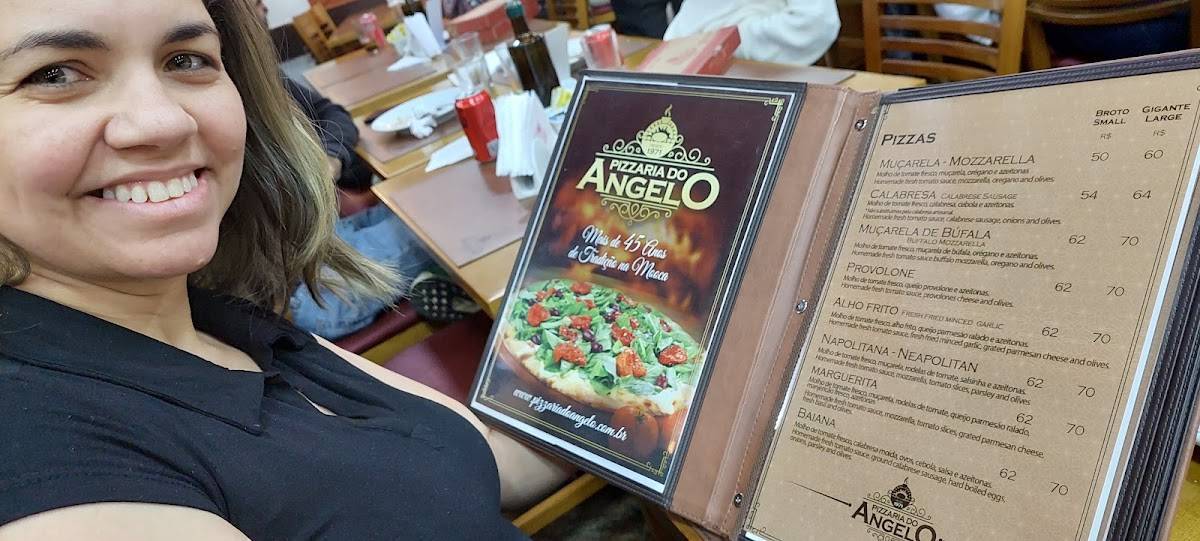 Pizzaria Do Angelo cardápio