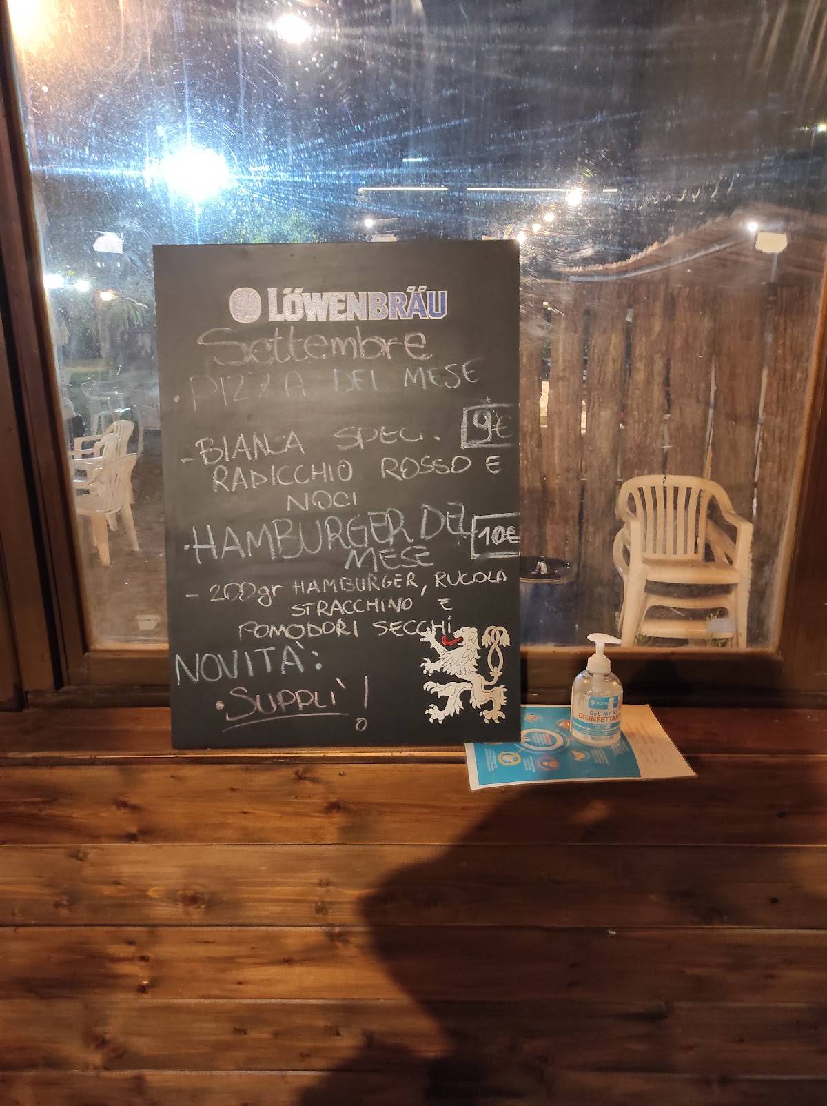 Menu di Pizzeria Alaska Pub 