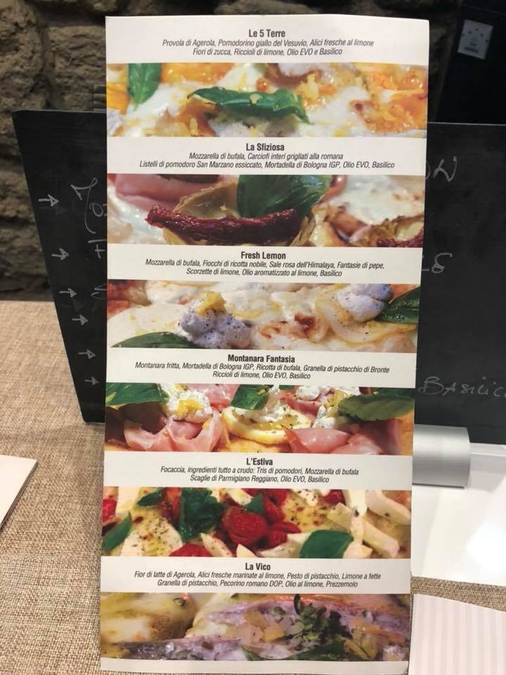 Menu di Fermento 