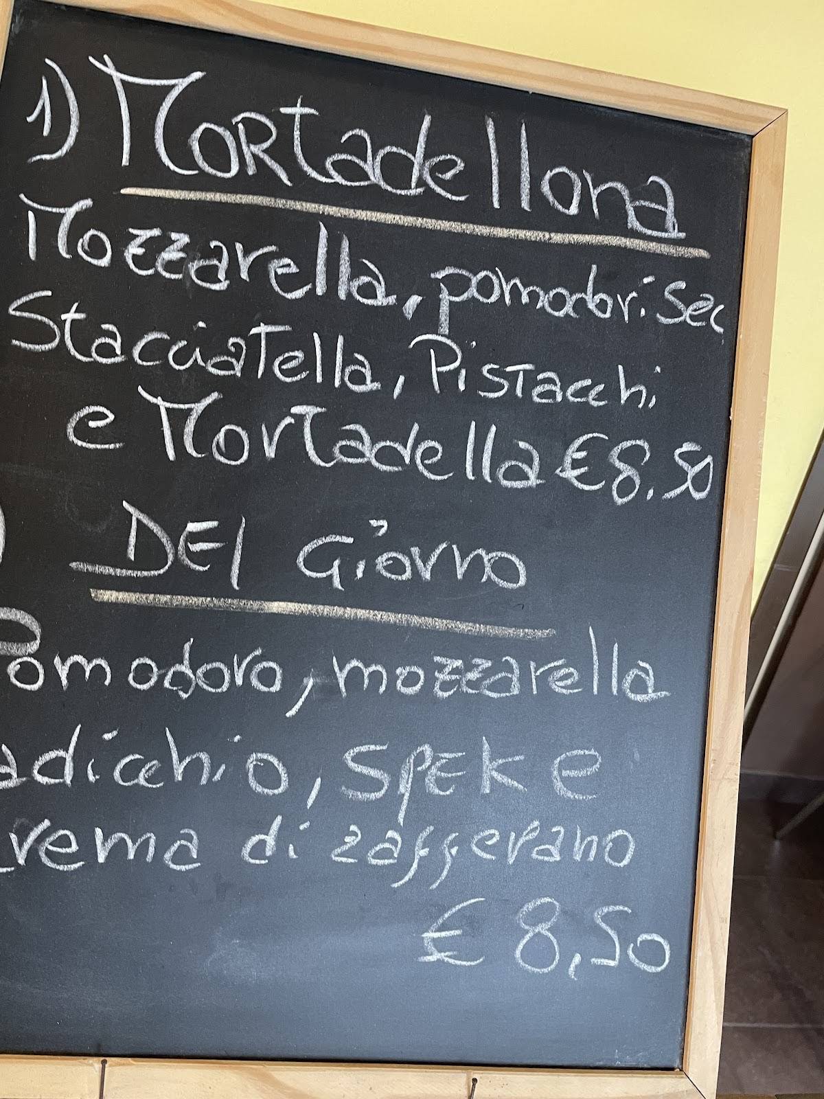 Menu di Giò Pizza 