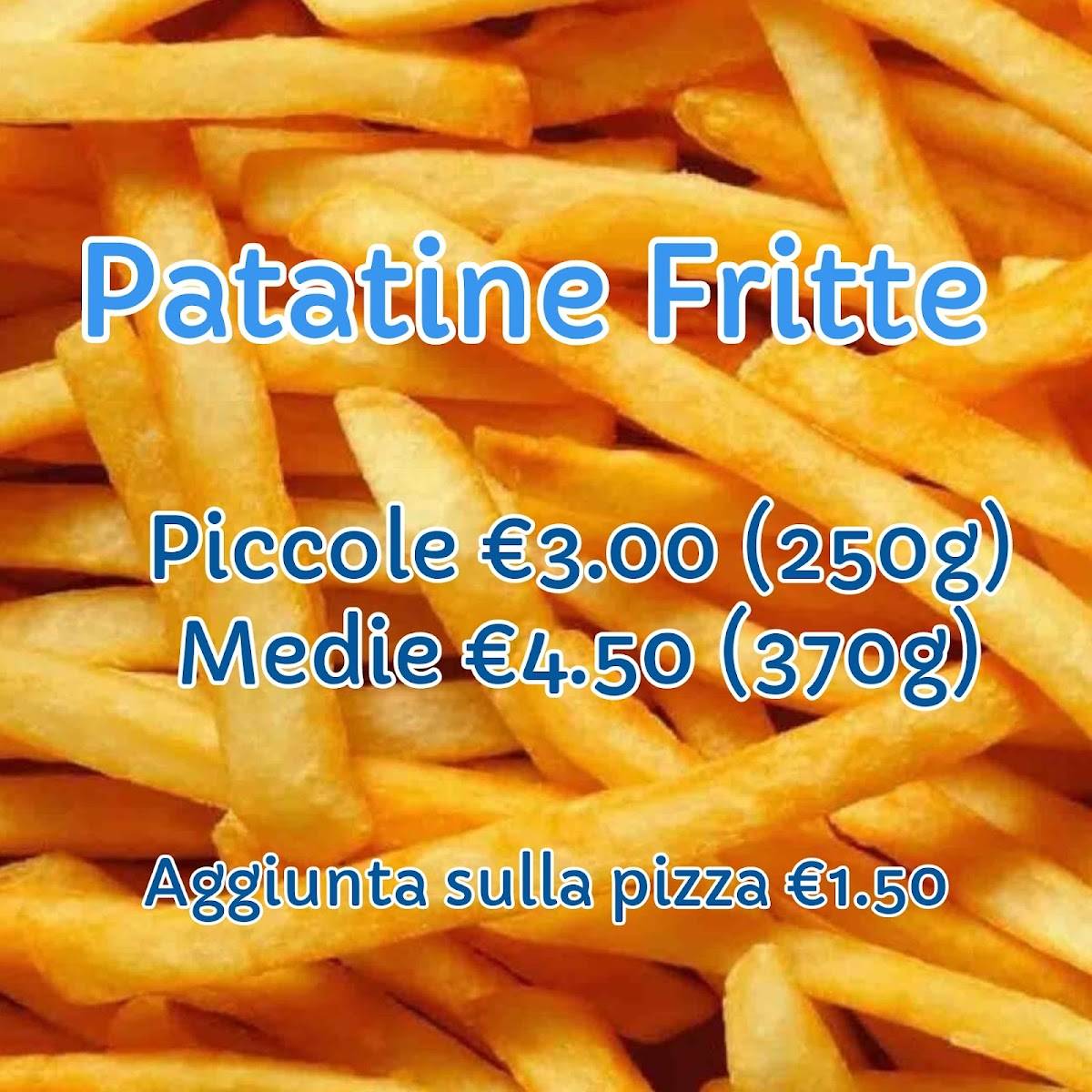 Menu di Pizzeria Giove 