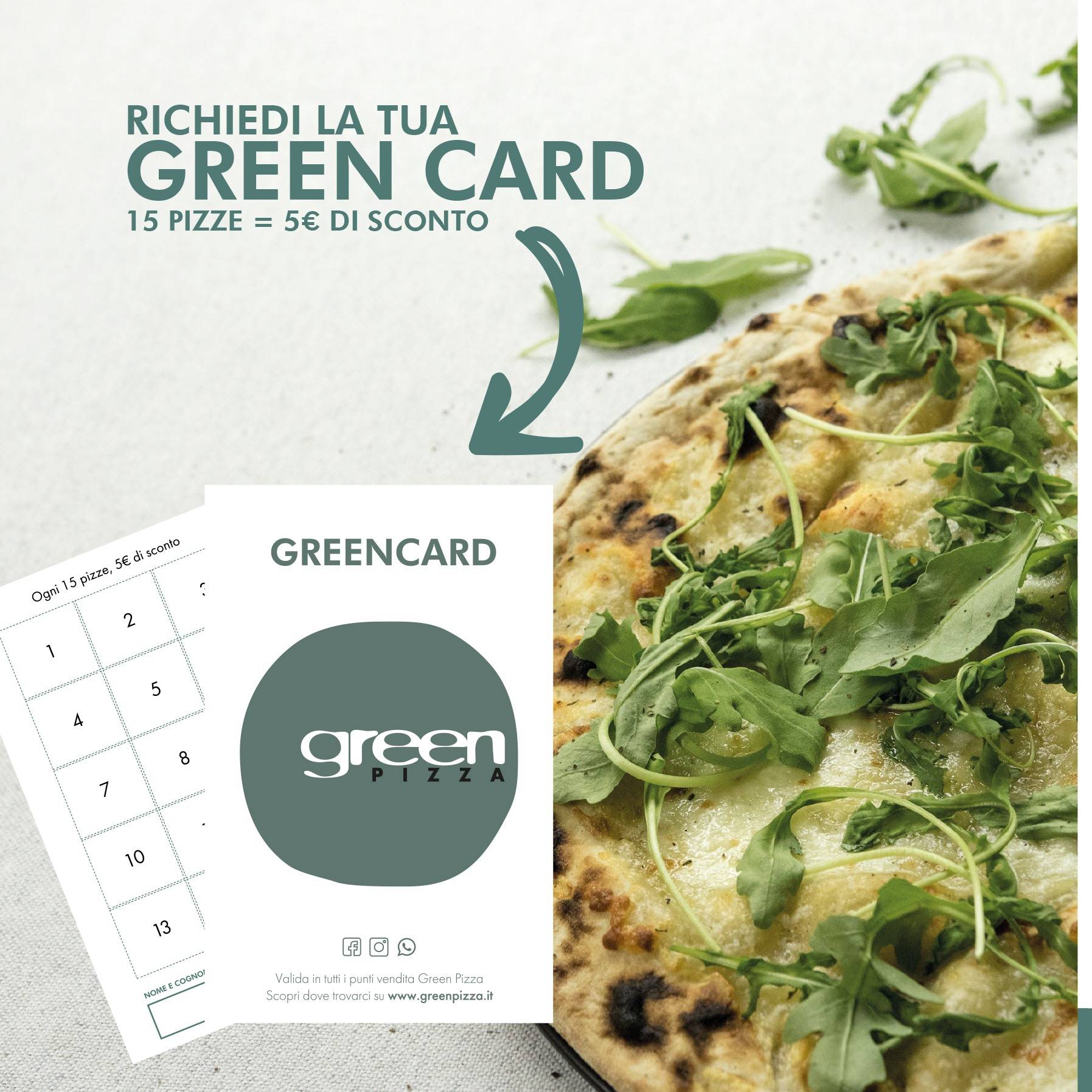 Menu di GreenPizza 