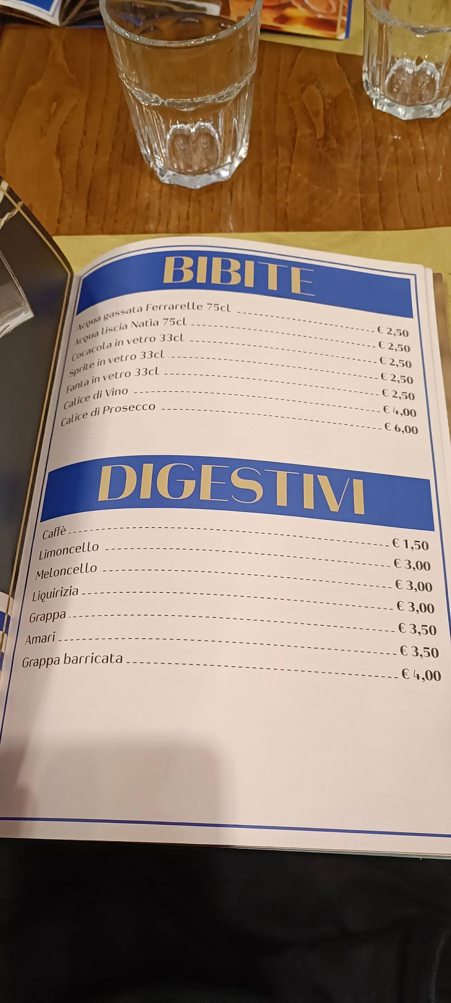 Menu di Il Peperoncino birichino 