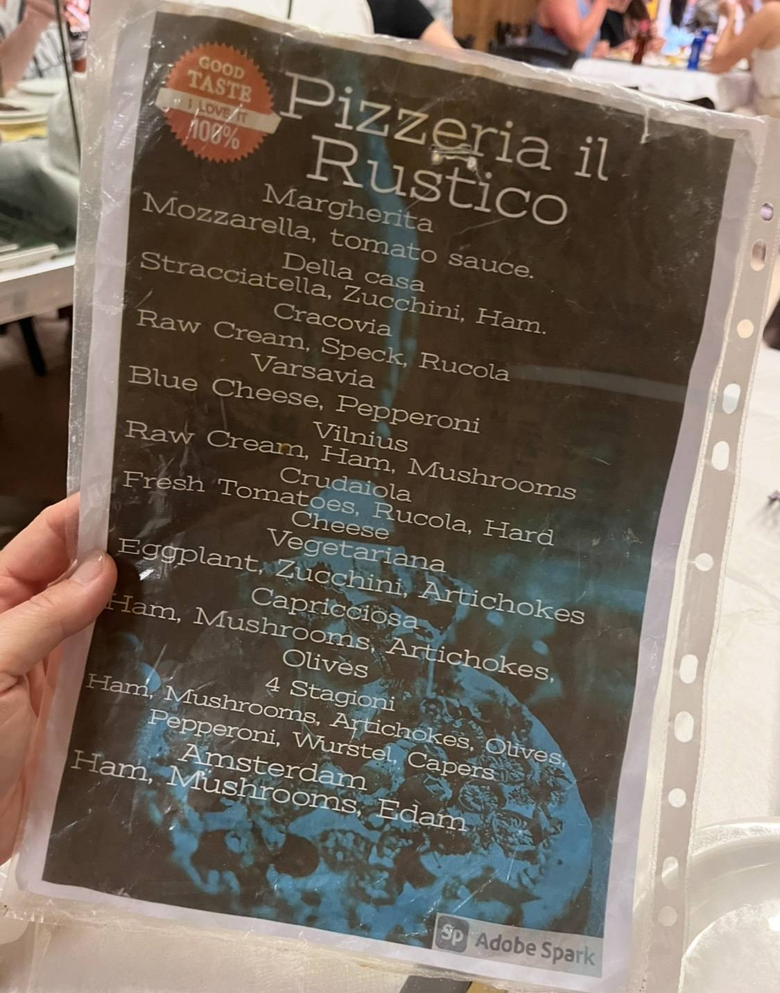 Menu di Il Rustico 