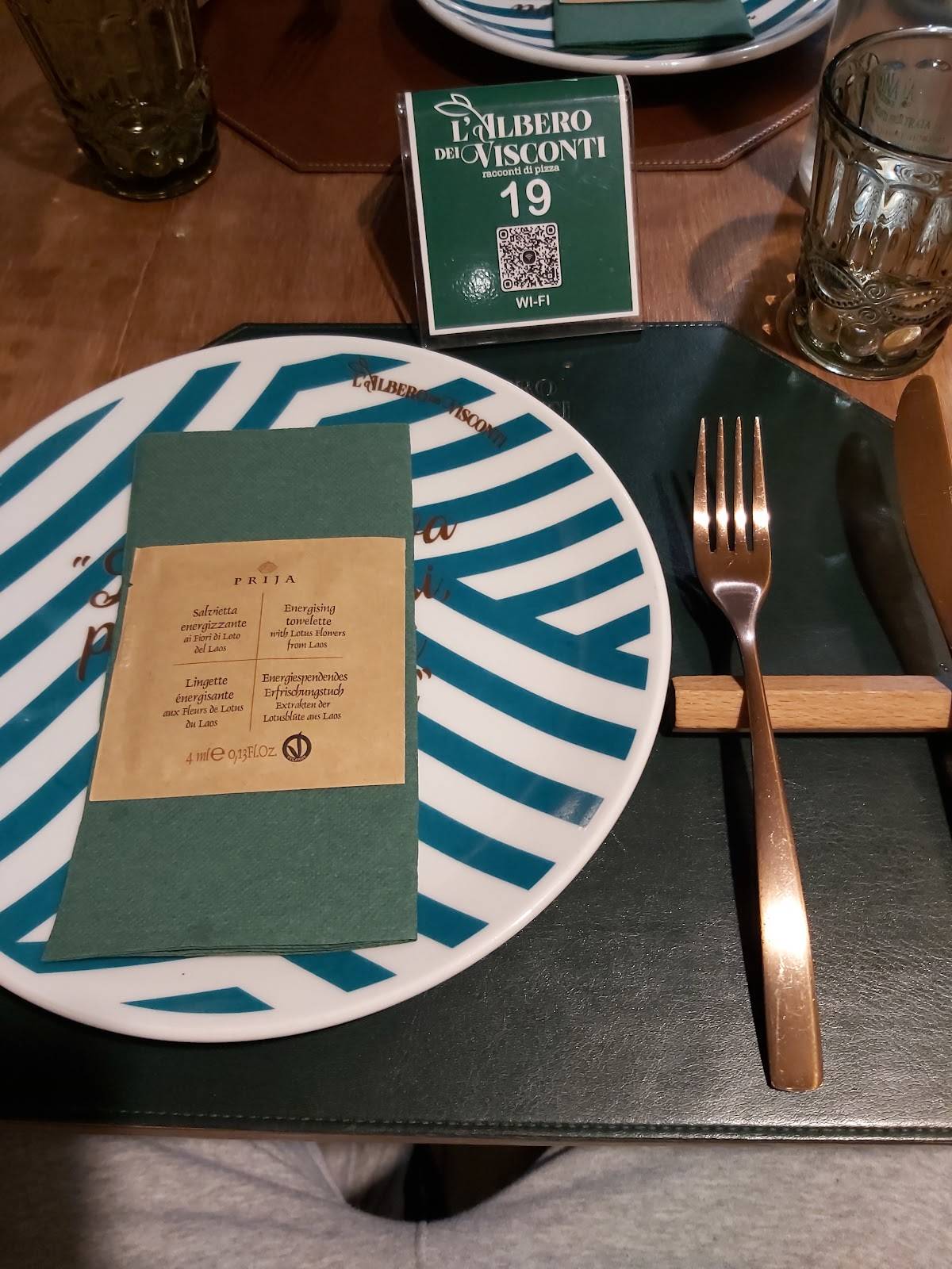 Menu di L' Albero Dei Visconti 