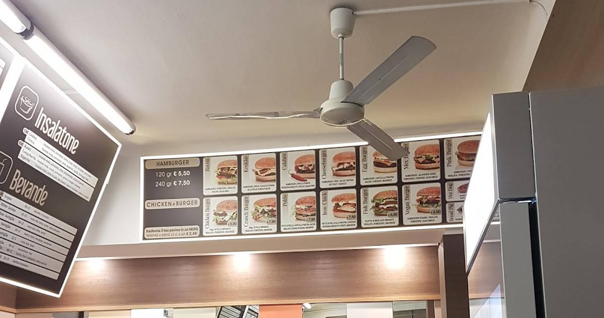 Menu di La Pantera Rosa - pizza e burger 