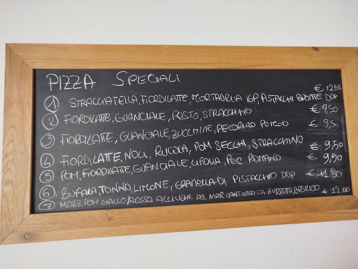 Menu di Pizzeria La Torre di Pizza 