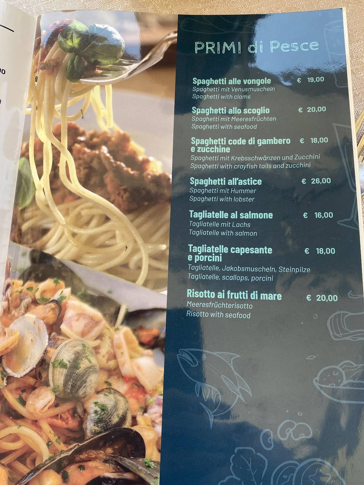 Menu di Pizzeria Ristorante Catullo 