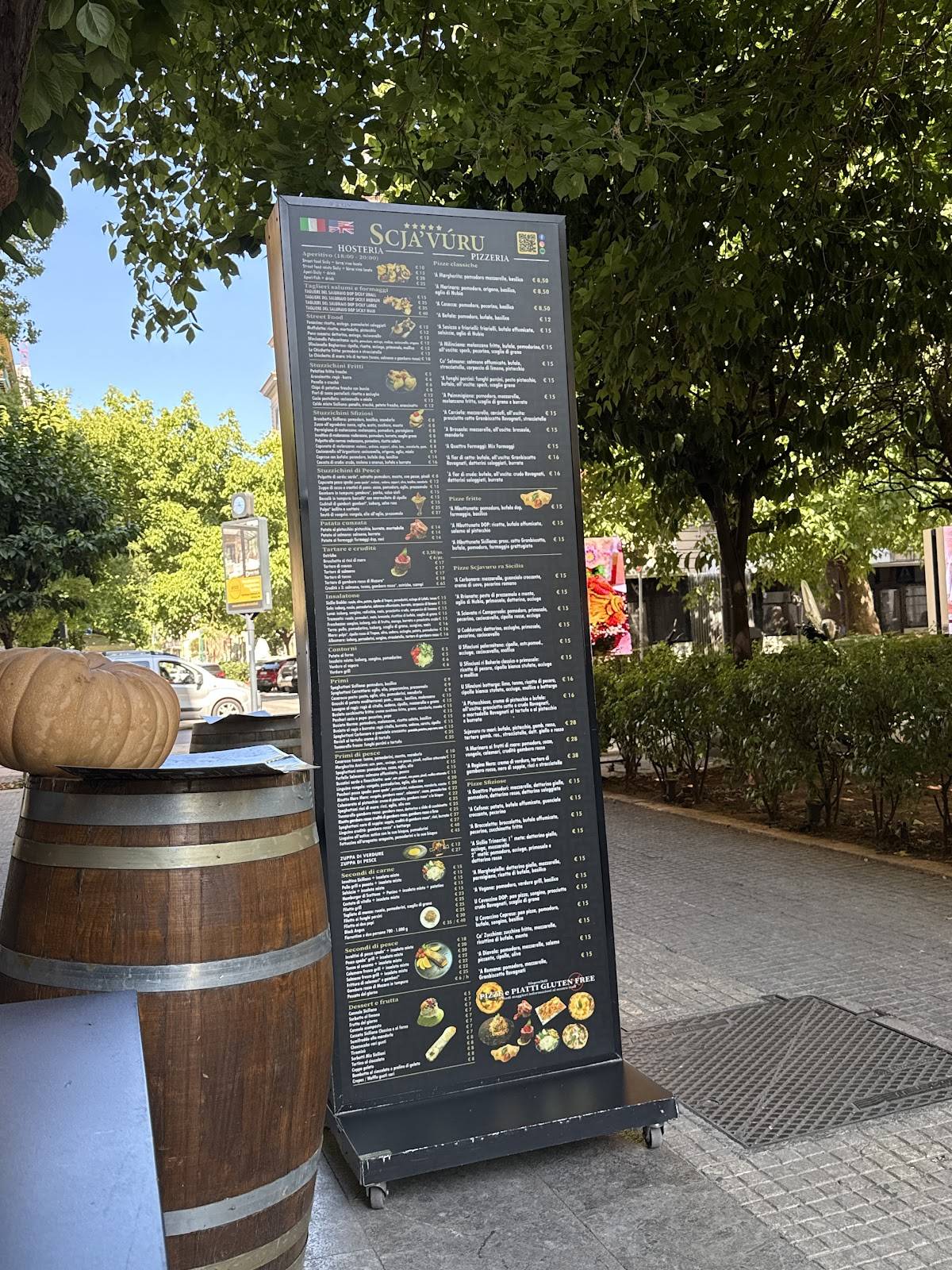 Menu de Scjavúru