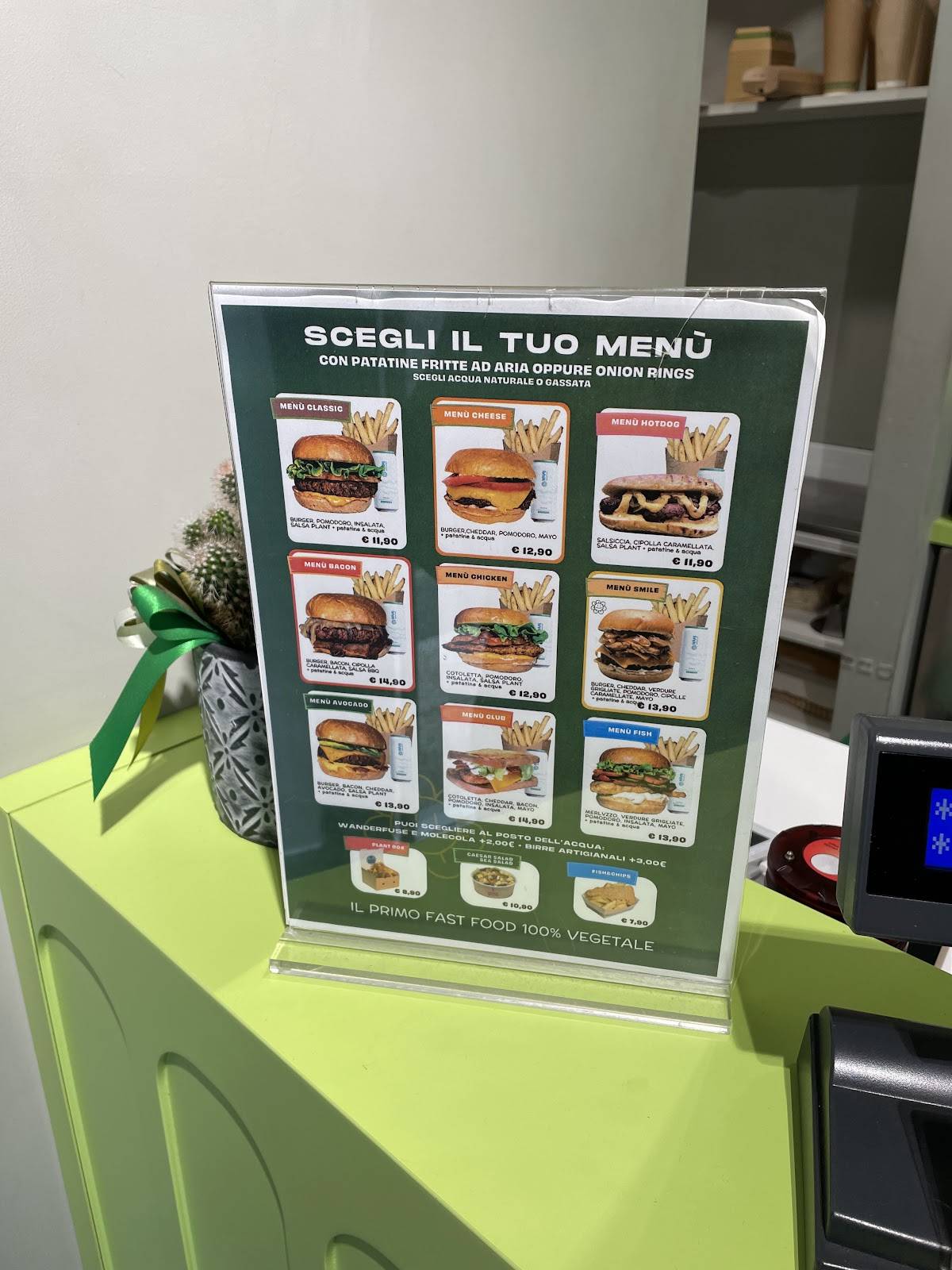 Menu di Plantbun 