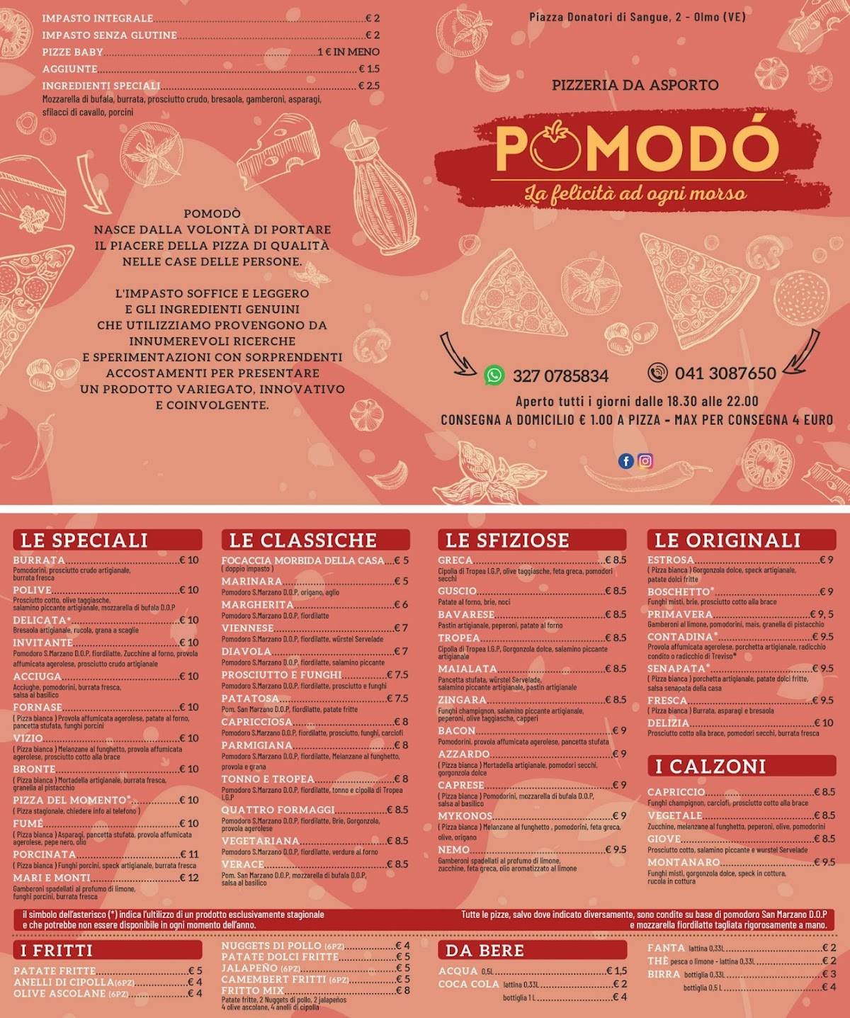 Menu di Pomodó 