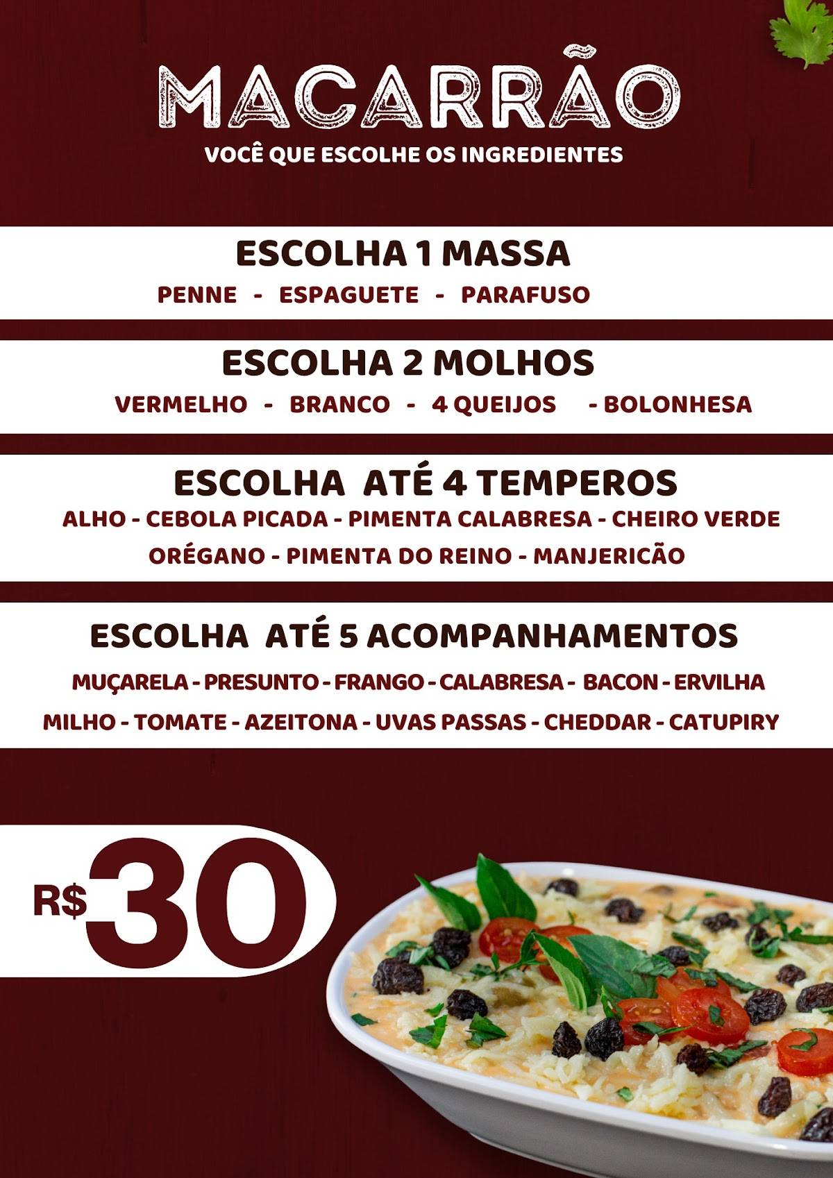 Portal Pizza e Burguer cardápio