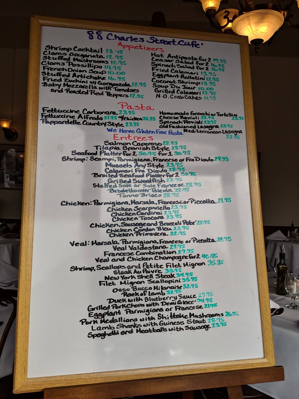 Menu At 88 Charles St Restaurant Montgomery menu-at-88-charles-st-restaurant-montgomery
