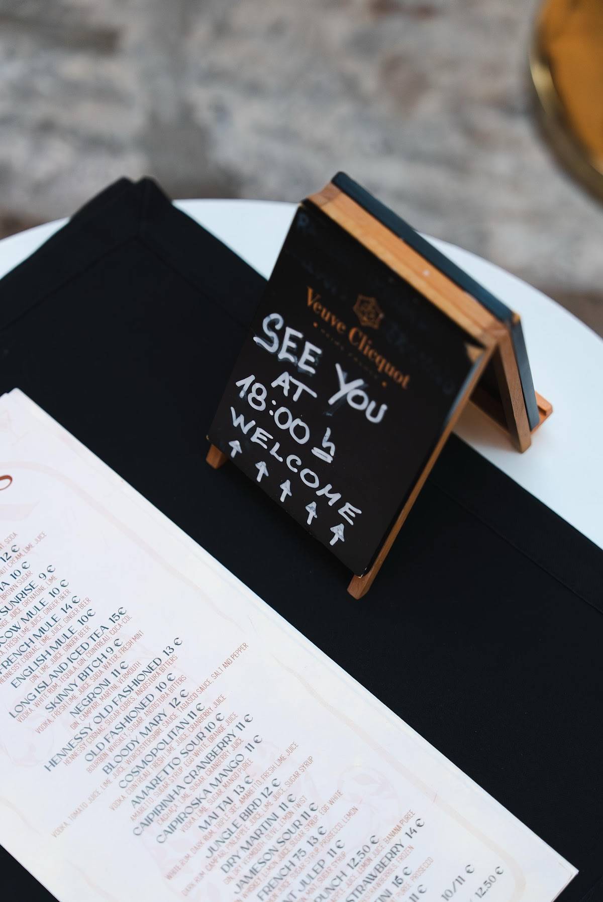 Menu di Angelo's Aperitiv bar 