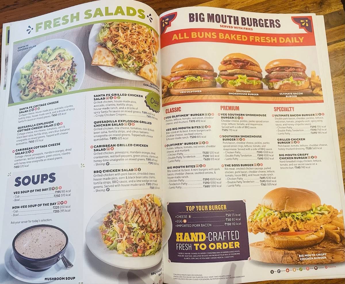Chili's American Grill and Bar menu