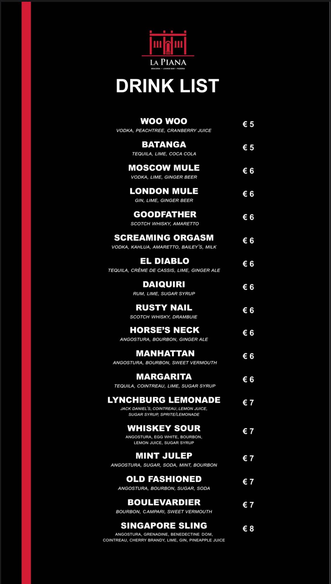 Menu di LaPiana_Mellitto 