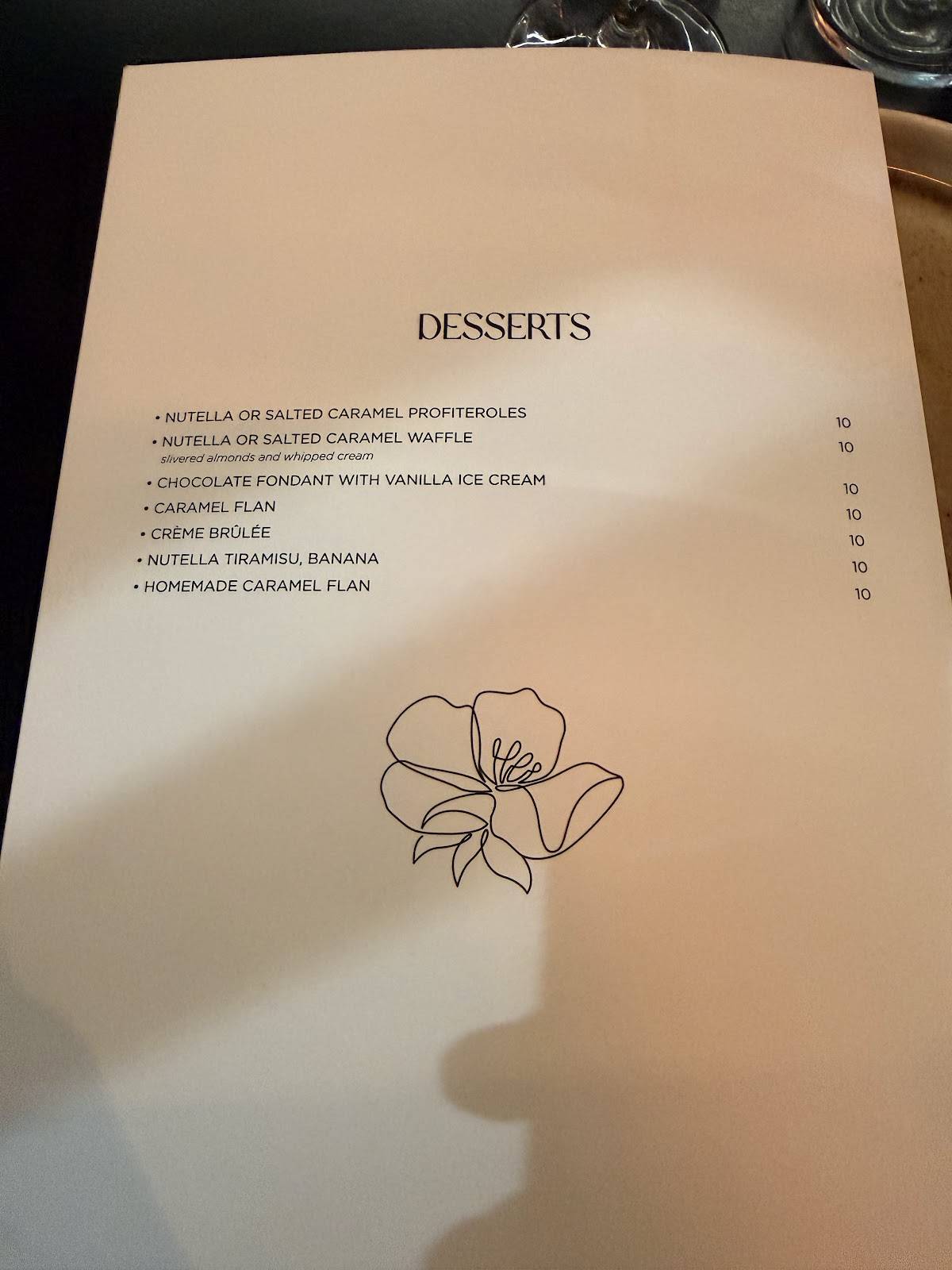 Menu de Magnolia - Restaurant Bar à Tapas Nice