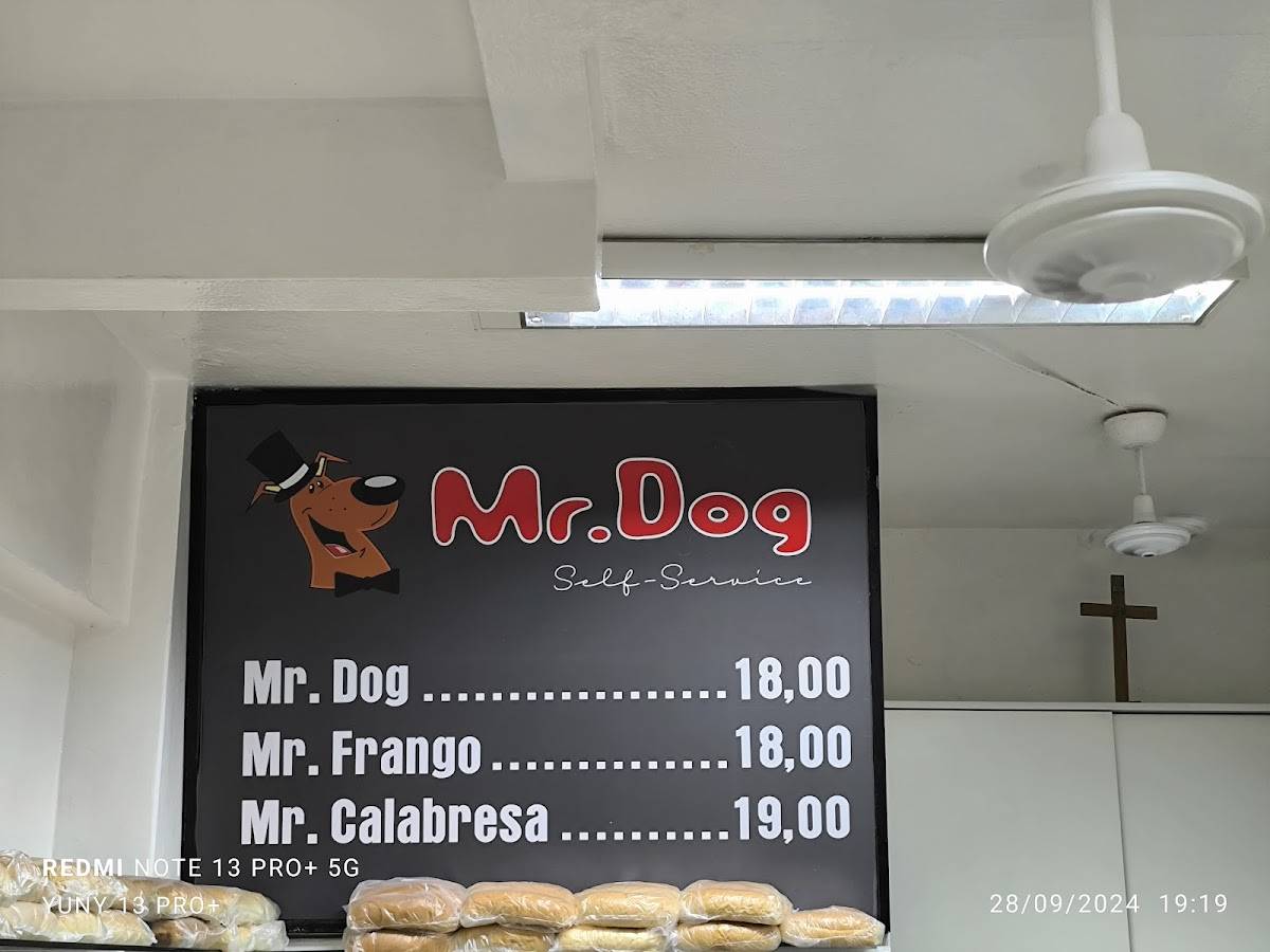 Mr. Dog Self Service cardápio