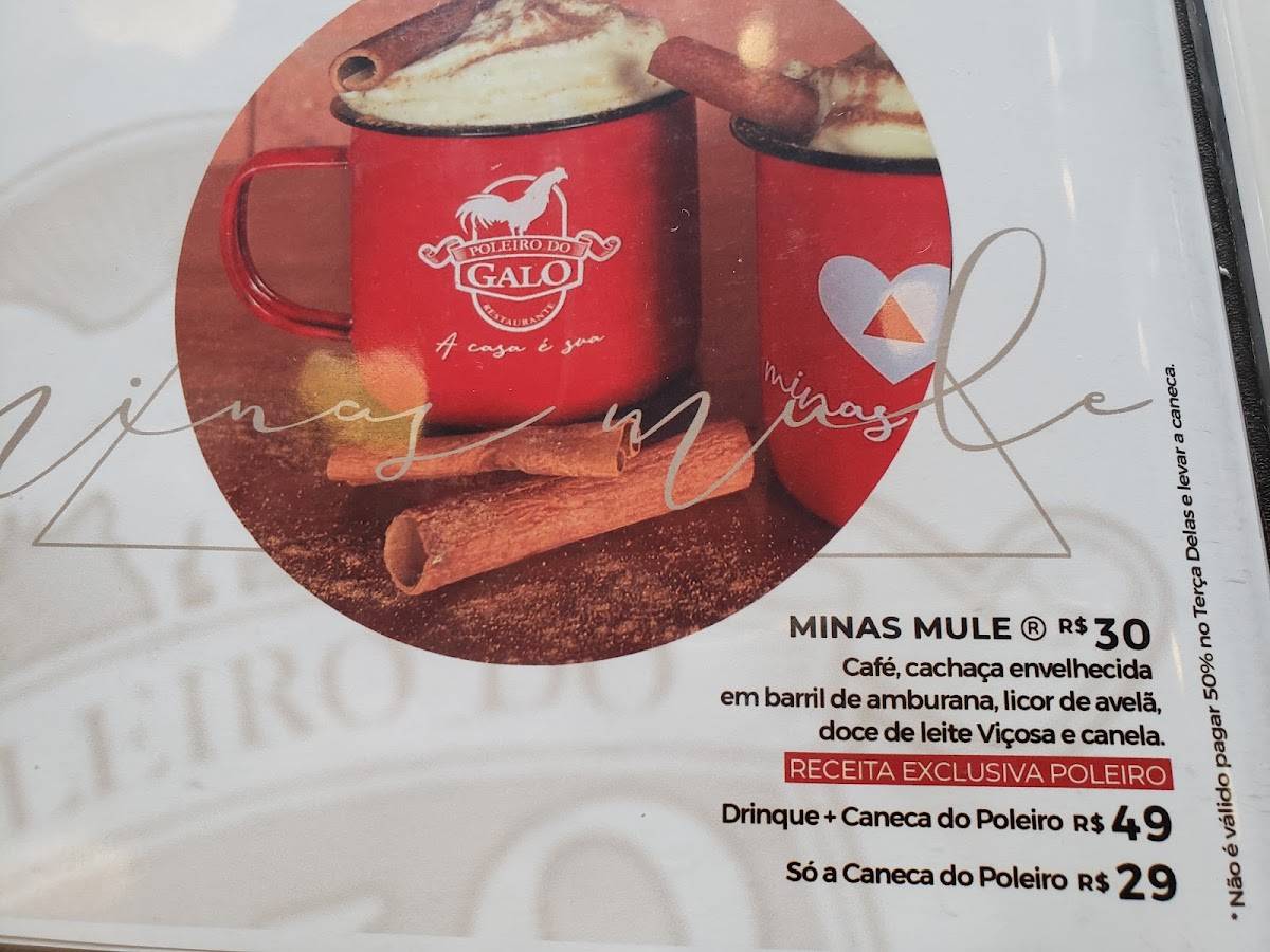 Poleiro do Galo - Vale do Ipê cardápio