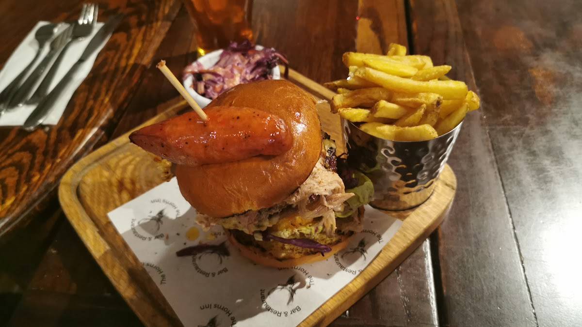 Menu at The Horns Inn, Slitting Mill pub & bar, Rugeley
