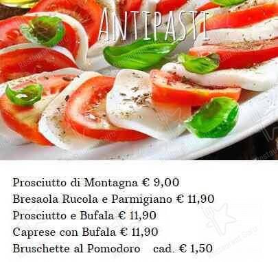 Menu di La Mela Stregata 