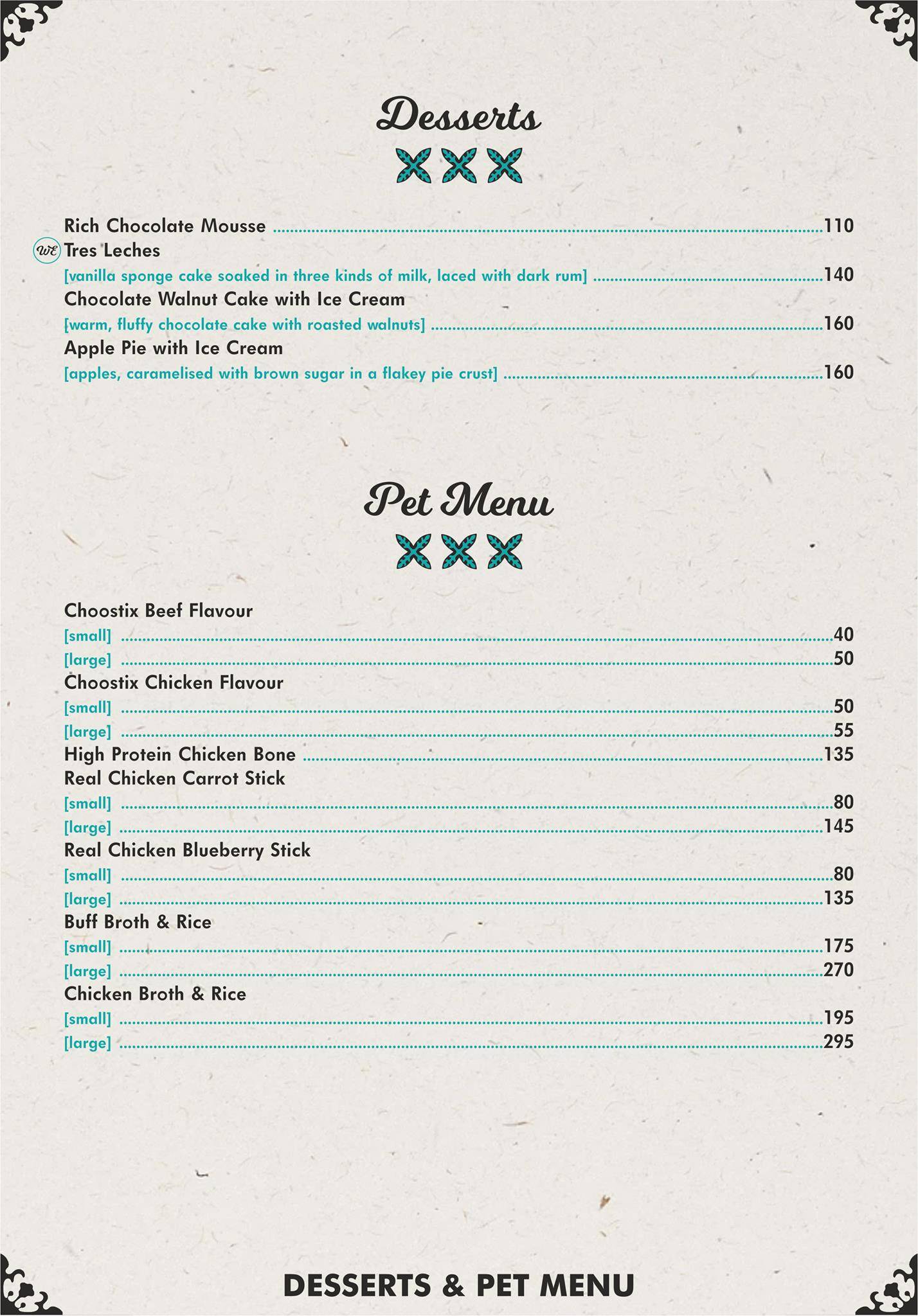 Where Else Diner & Bar menu