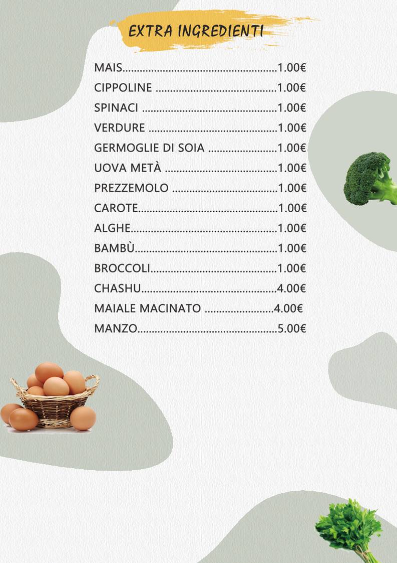 Menu di QQ ramen e BBQ 