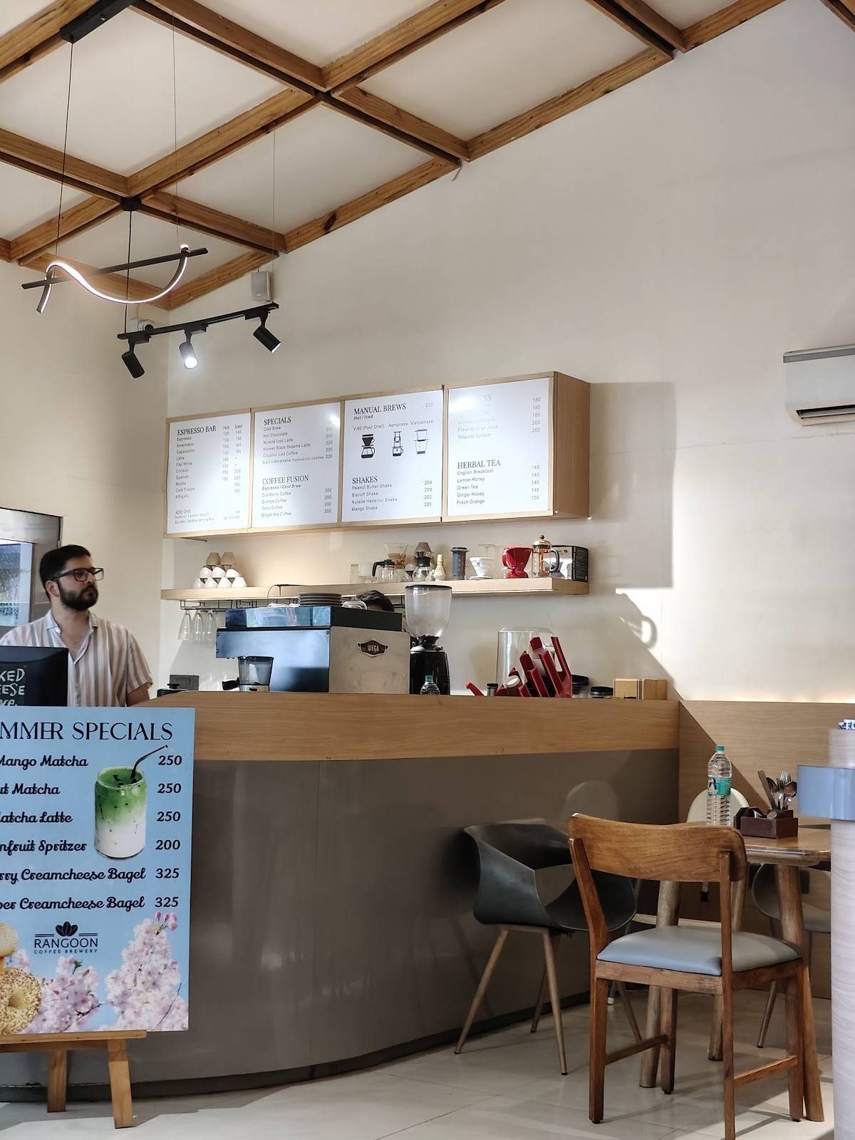 RANGOON COFFEE BREWERY JAIPUR - Best Cafes in Jaipur Coffee Shops in Jaipur Coffee House in Jaipur menu